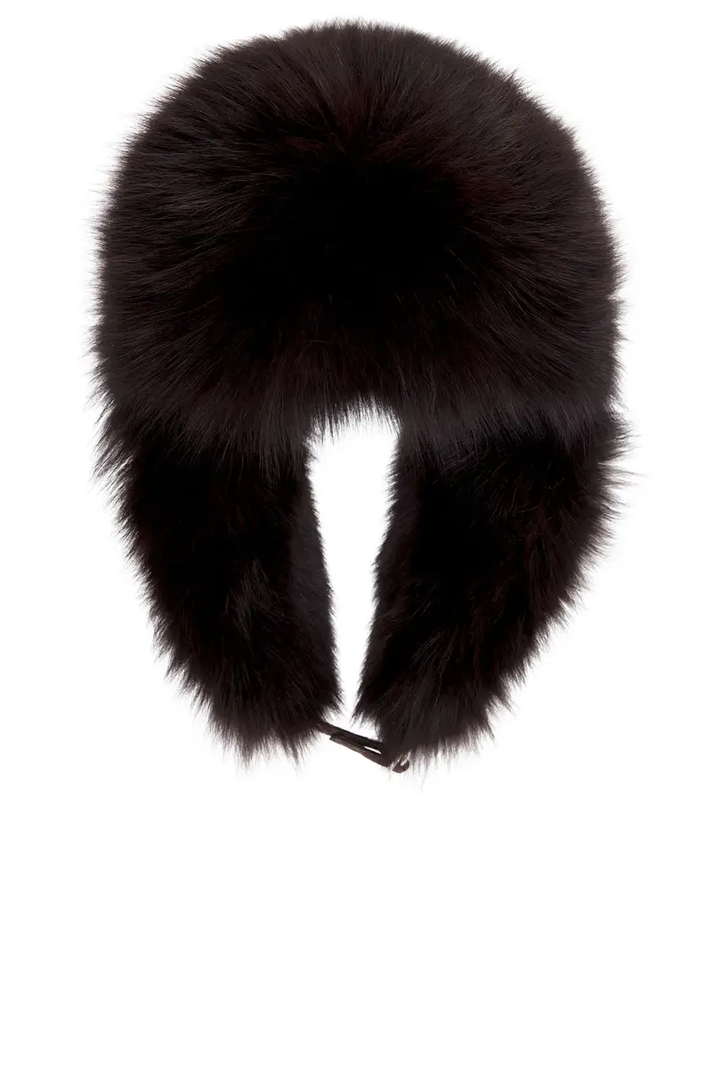 Yves Salomon Fox Fur Chapka | Thumbnail 2 Yves Salomon Fox Fur Chapka | Thumbnail 2