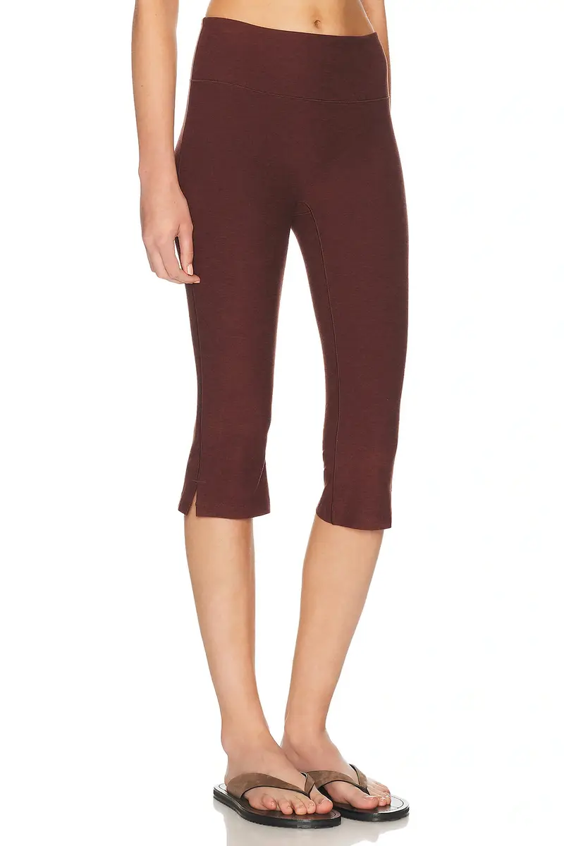 Beyond Yoga Spacedye Mid Rise Slit Pedal Pusher Legging | Thumbnail 2 Beyond Yoga Spacedye Mid Rise Slit Pedal Pusher Legging | Thumbnail 2