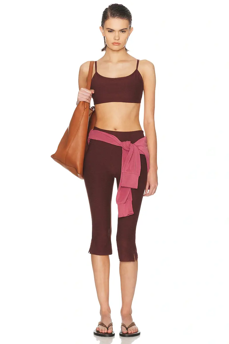 Beyond Yoga Spacedye Mid Rise Slit Pedal Pusher Legging | Thumbnail 5 Beyond Yoga Spacedye Mid Rise Slit Pedal Pusher Legging | Thumbnail 5