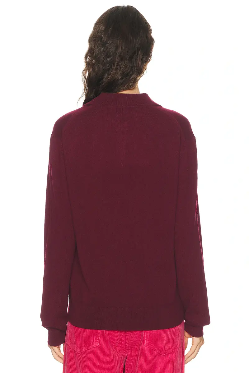 Nili Lotan Jovan Polo Sweater | Thumbnail 3