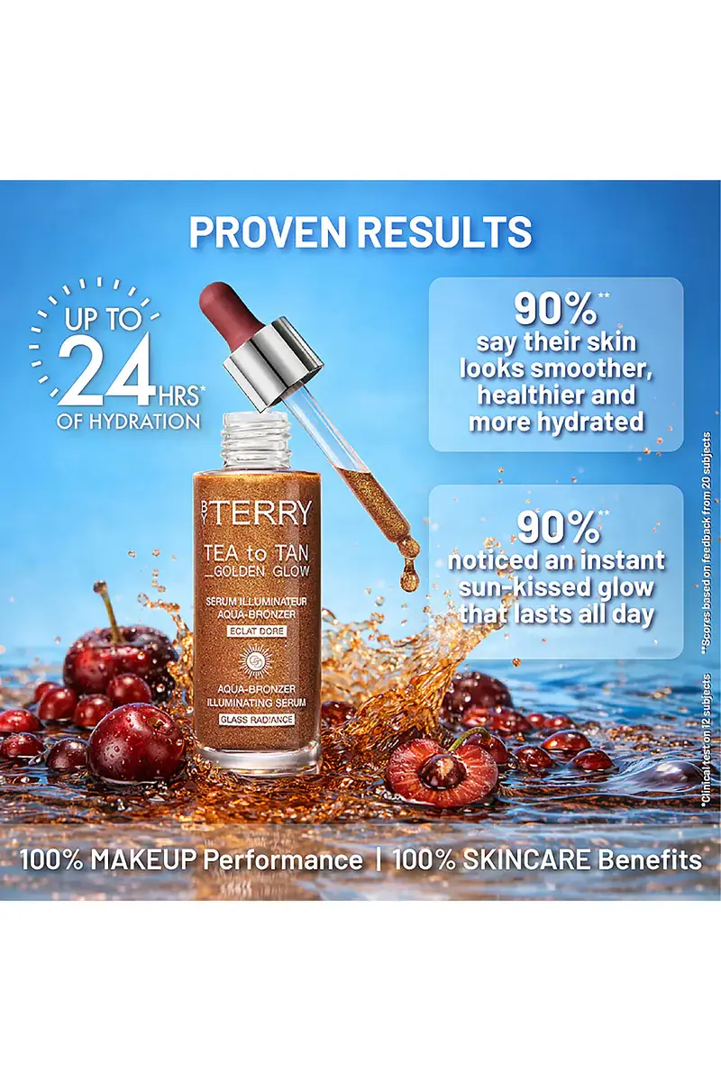 BY TERRY Tea To Tan Golden Glow Liquid Bronzer | Thumbnail 5 BY TERRY Tea To Tan Golden Glow Liquid Bronzer | Thumbnail 5