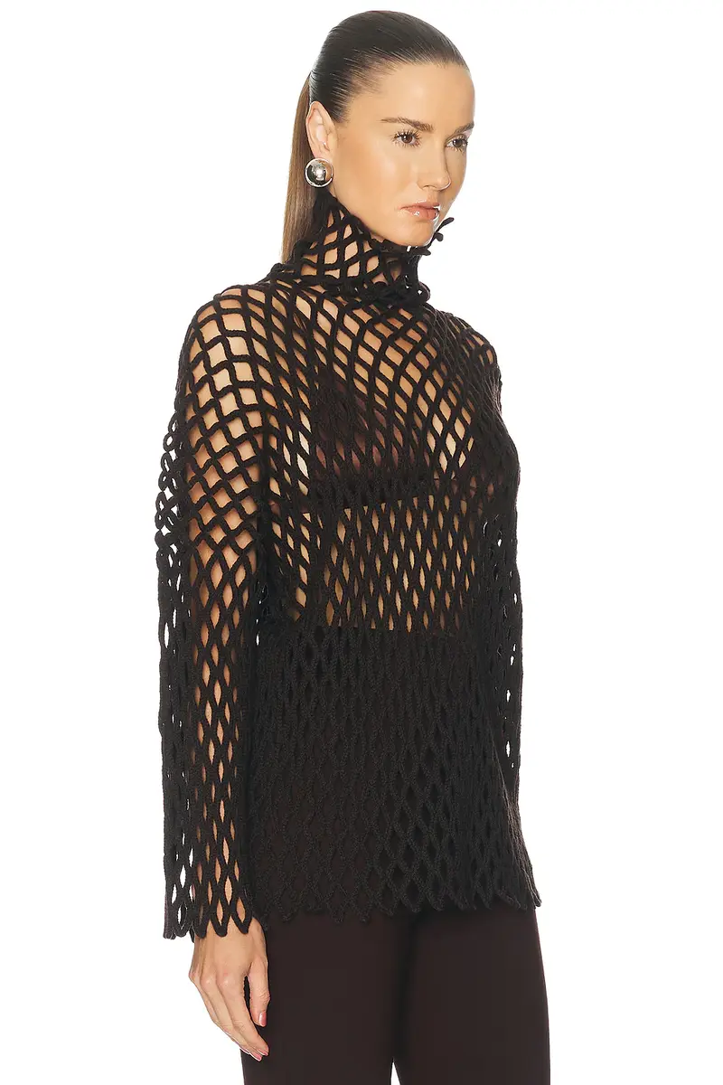 Sportmax Fiesta Open Knit Sweater | Thumbnail 2 Sportmax Fiesta Open Knit Sweater | Thumbnail 2