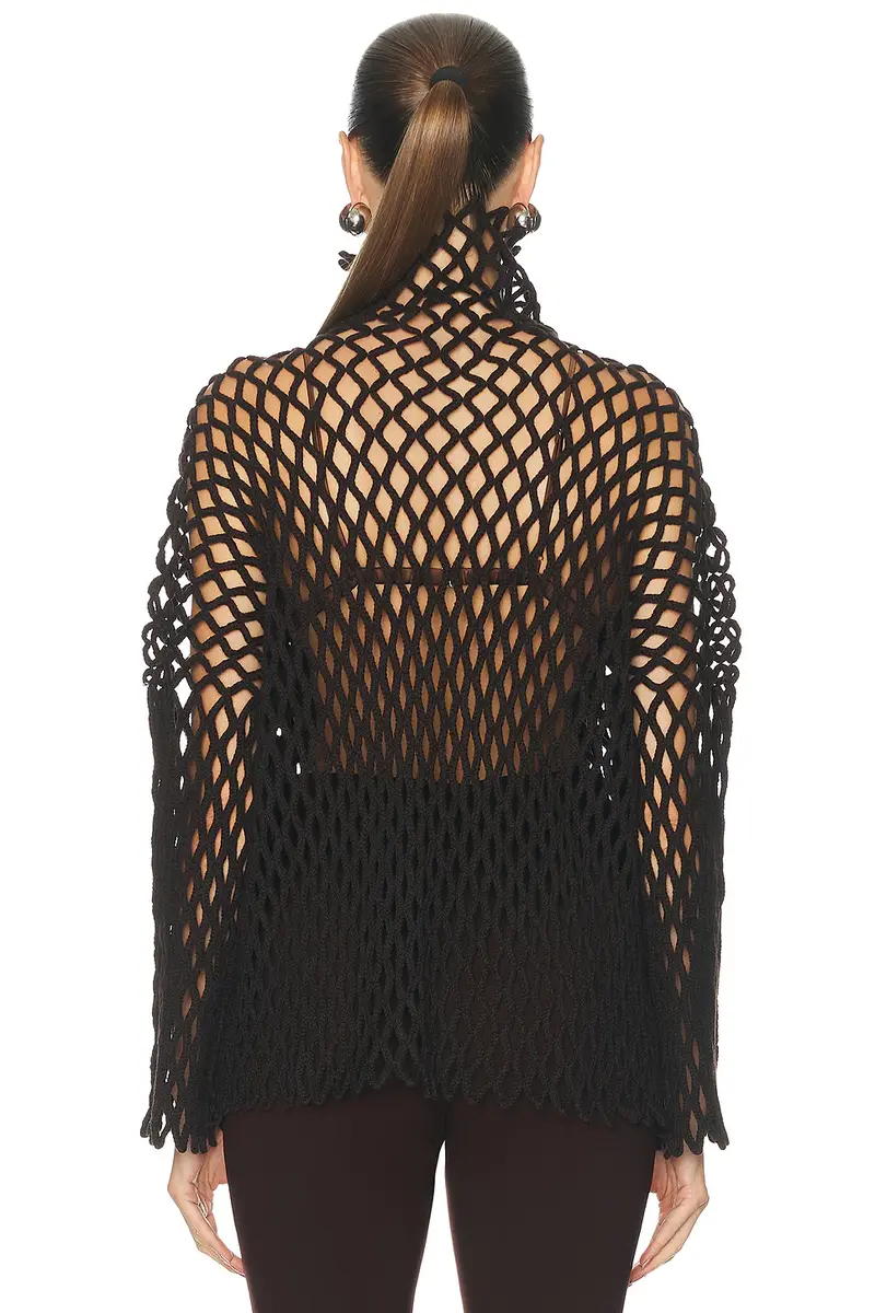 Sportmax Fiesta Open Knit Sweater | Thumbnail 3 Sportmax Fiesta Open Knit Sweater | Thumbnail 3