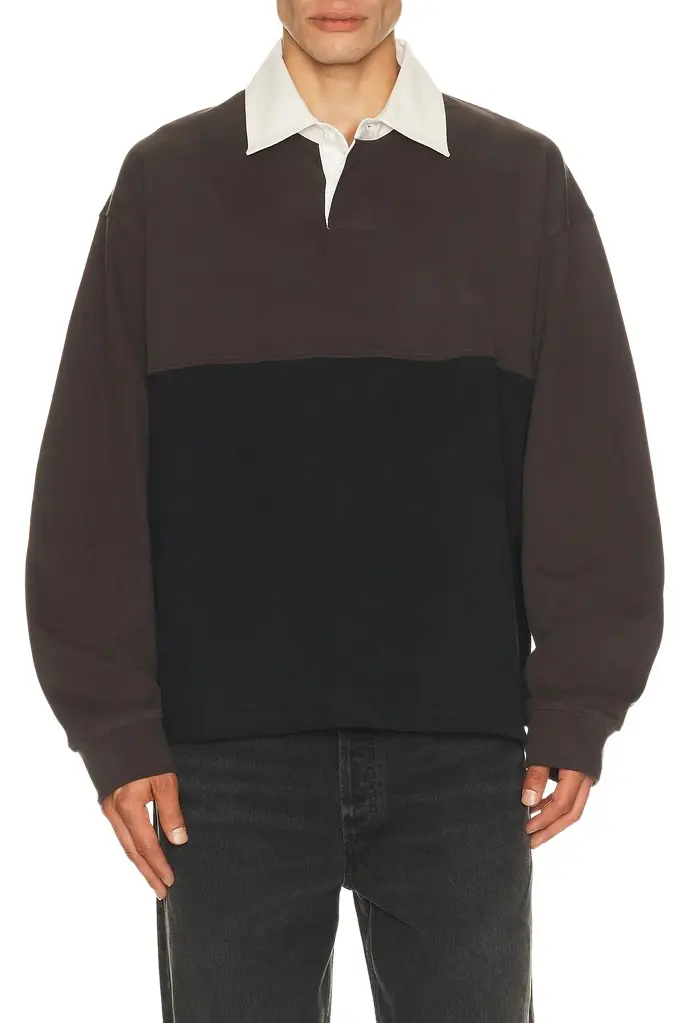 AGOLDE Blocked Rugby Shirt