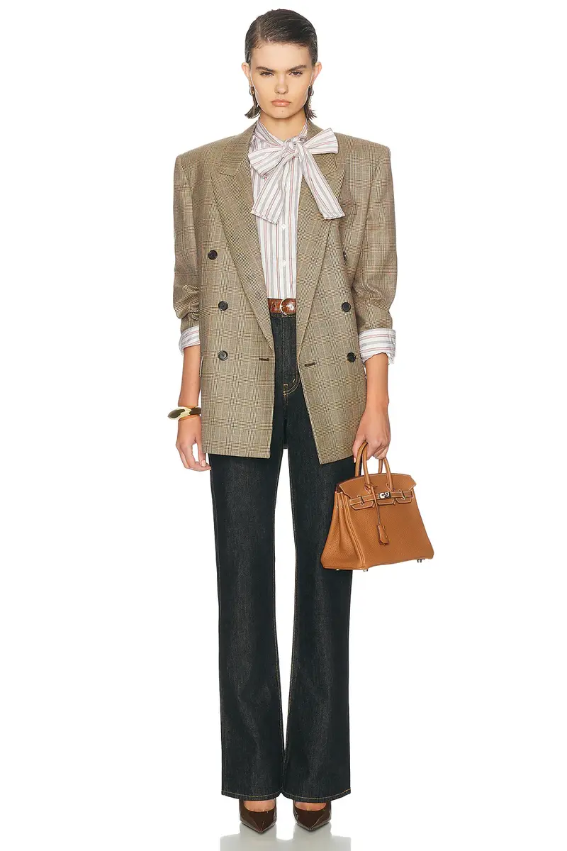 Polo Ralph Lauren Long Sleeve Tie Collared Shirt | Thumbnail 4