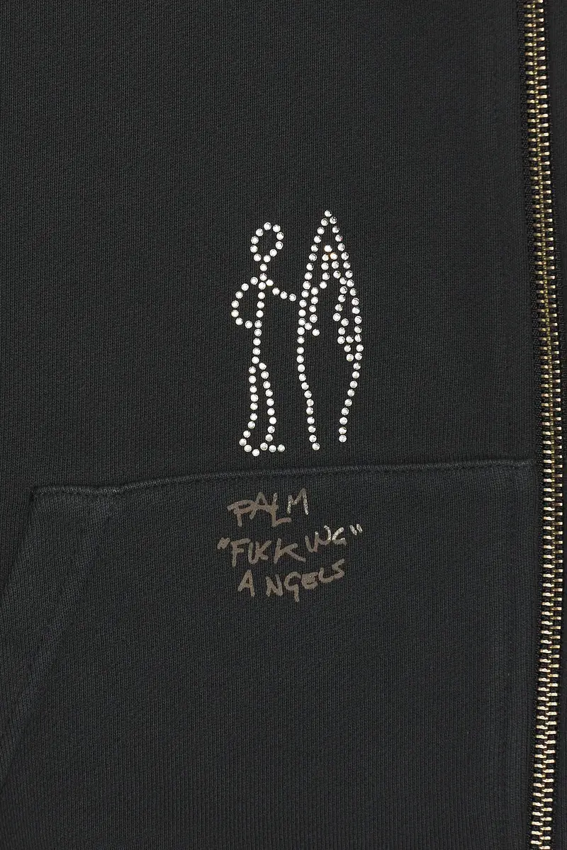 Palm Angels Surfer Dream Zipped Loose Hoodie | Thumbnail 7