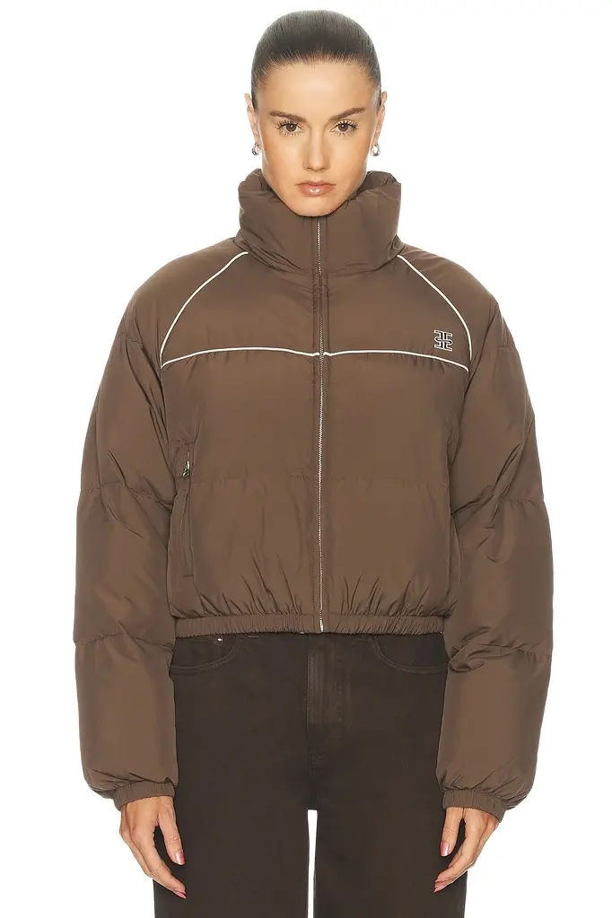 ÉTERNE Down Puffer Technical Ponge Jacket