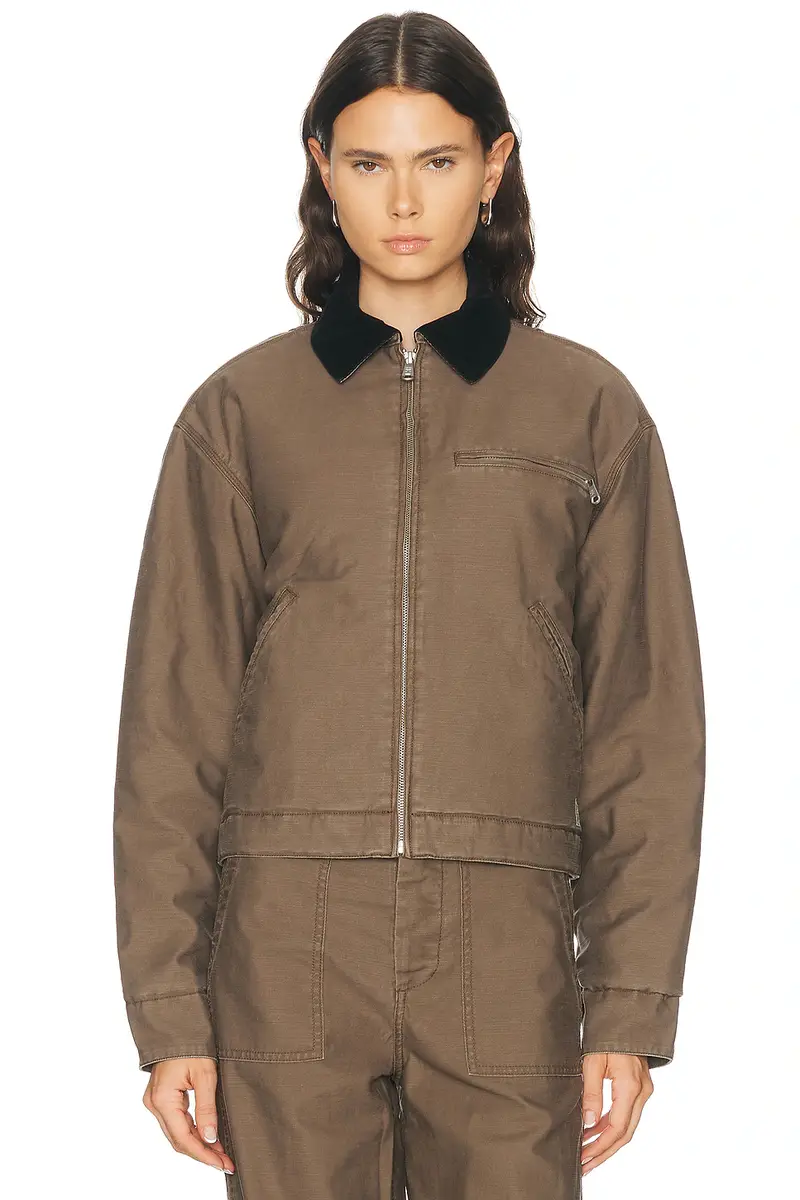 ÉTERNE Cody Slub Cotton Sateen Jacket | Thumbnail 2 ÉTERNE Cody Slub Cotton Sateen Jacket | Thumbnail 2