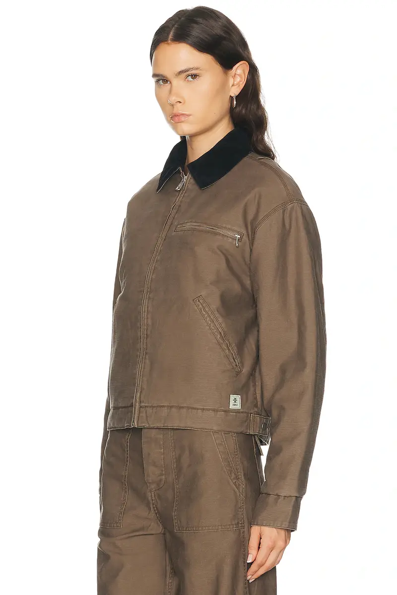 ÉTERNE Cody Slub Cotton Sateen Jacket | Thumbnail 3 ÉTERNE Cody Slub Cotton Sateen Jacket | Thumbnail 3