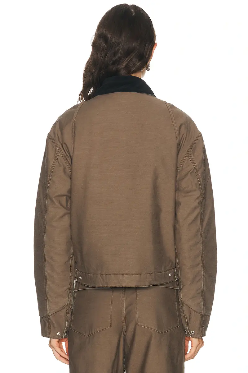 ÉTERNE Cody Slub Cotton Sateen Jacket | Thumbnail 4 ÉTERNE Cody Slub Cotton Sateen Jacket | Thumbnail 4