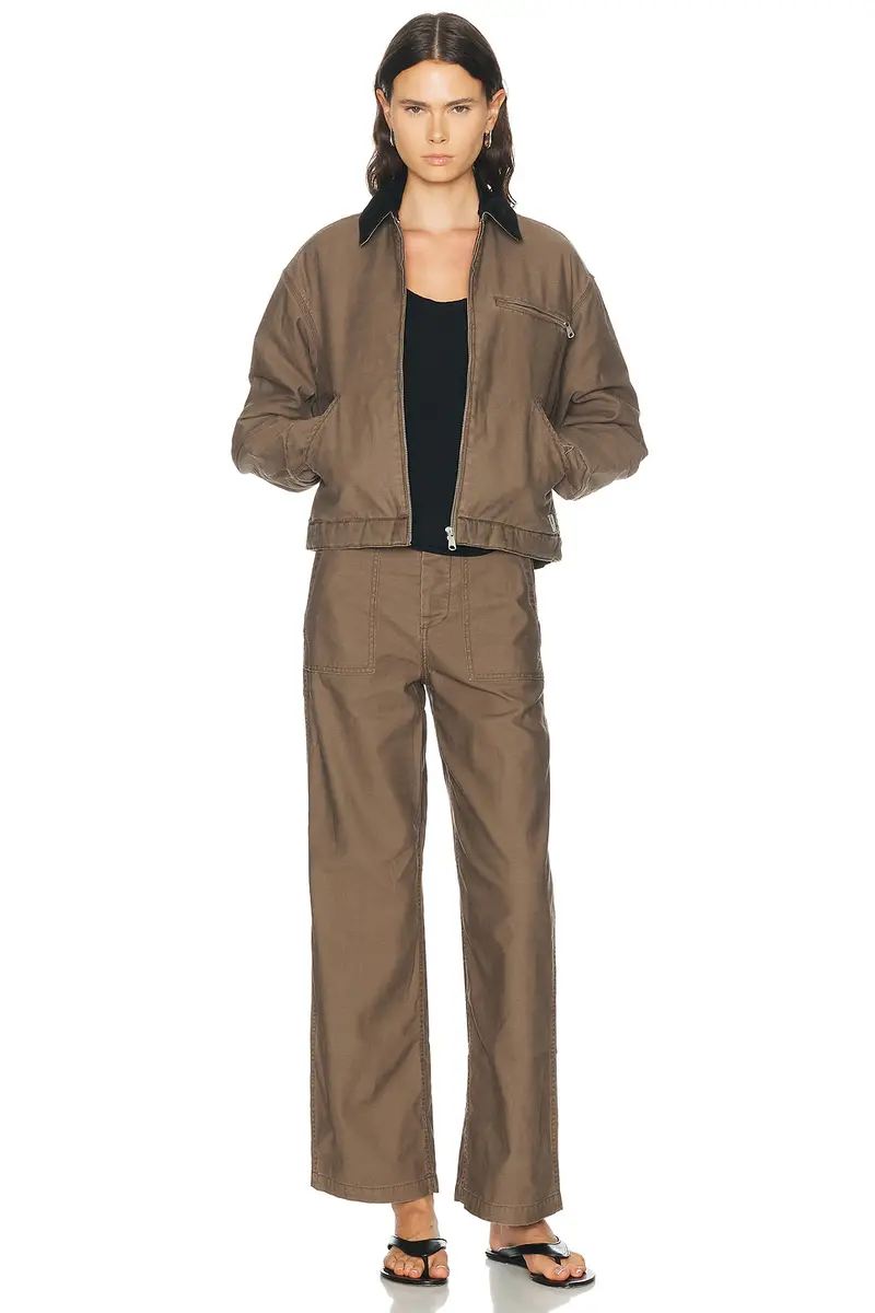 ÉTERNE Cody Slub Cotton Sateen Jacket | Thumbnail 5 ÉTERNE Cody Slub Cotton Sateen Jacket | Thumbnail 5