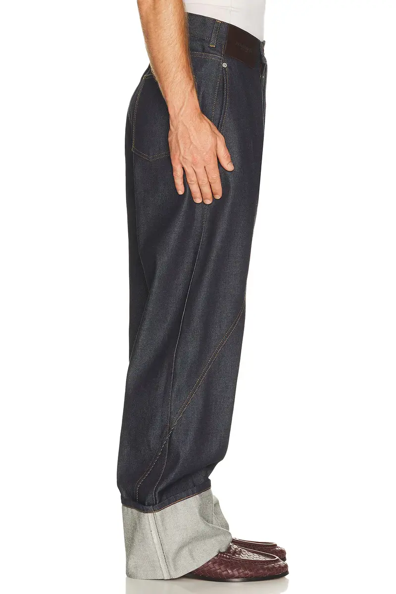 JW Anderson Twisted Workwear Jean With Turnup | Thumbnail 2 JW Anderson Twisted Workwear Jean With Turnup | Thumbnail 2