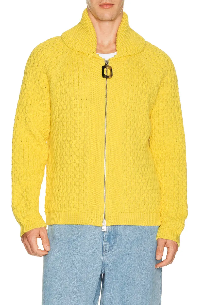 JW Anderson Cable Front Zip Jumper | Thumbnail 2