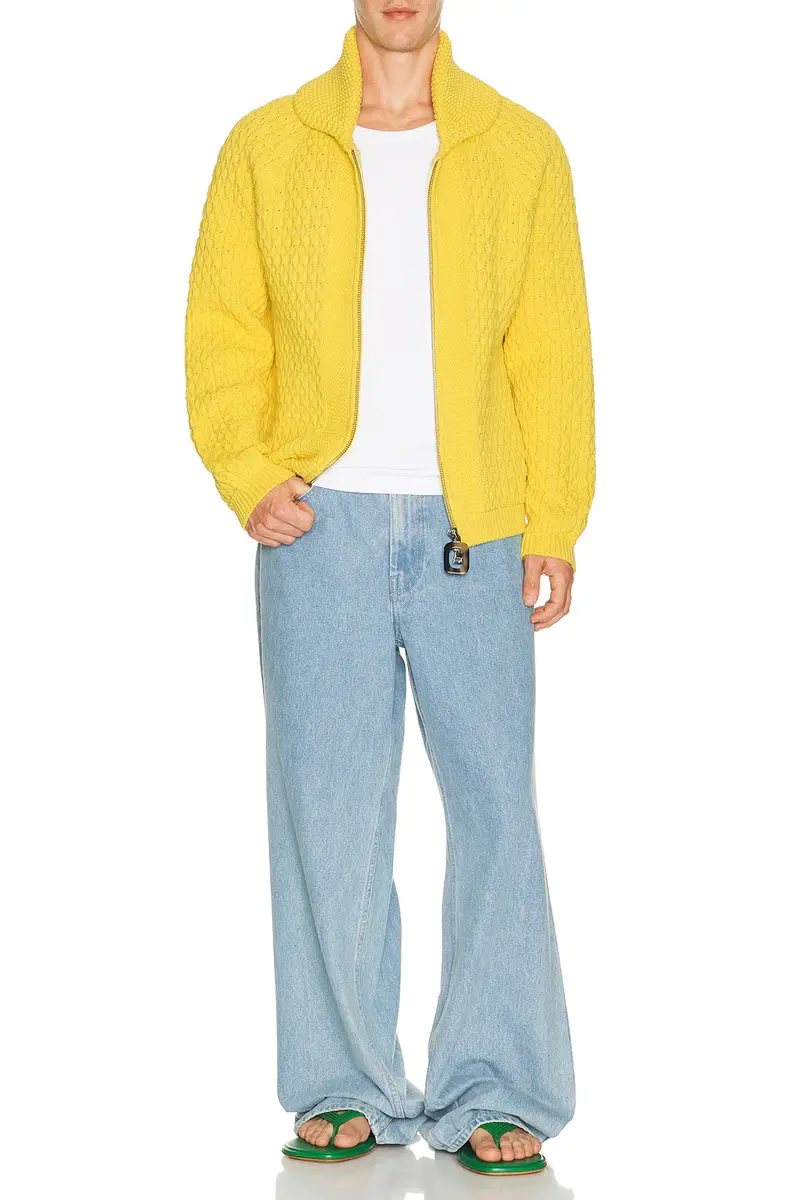 JW Anderson Cable Front Zip Jumper | Thumbnail 4