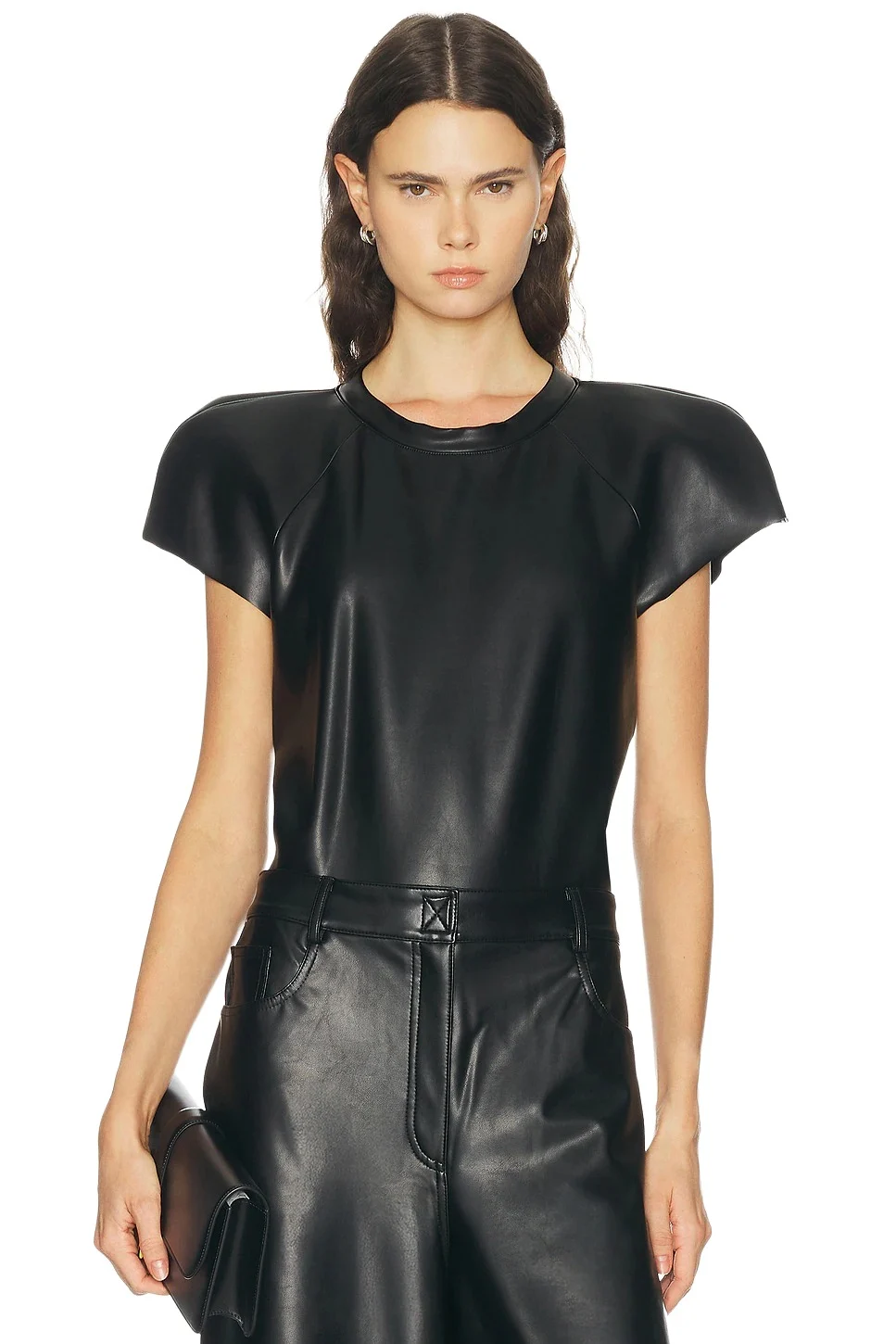 Cap Sleeve Bomber Bodysuit Cap Sleeve Bomber Bodysuit