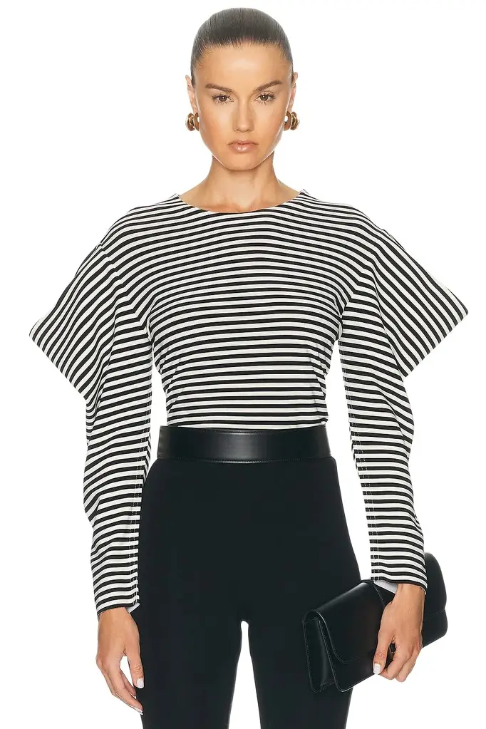 Norma Kamali Wing Sleeve Top