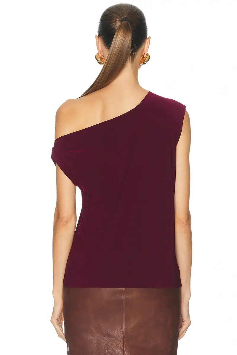 Norma Kamali x Lifestyle Drop Shoulder Top | Thumbnail 4 Norma Kamali x Lifestyle Drop Shoulder Top | Thumbnail 4