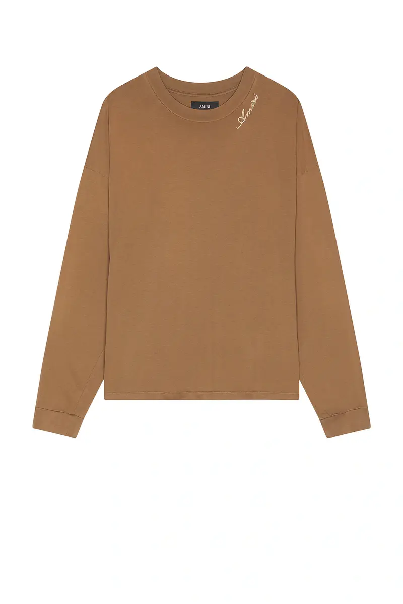 AMIRI Script Long Sleeve Tee | Thumbnail 4 AMIRI Script Long Sleeve Tee | Thumbnail 4