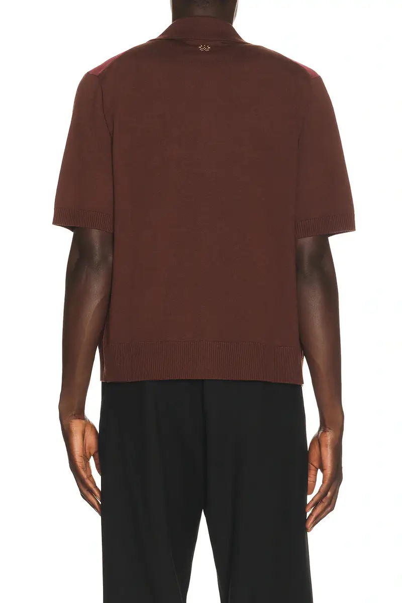 AMIRI Ma Paneled Knit Shirt | Thumbnail 2