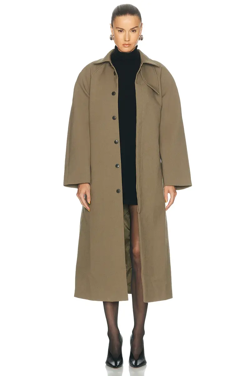 EAVES Keldan Classic Suiting Trench Coat | Thumbnail 3 EAVES Keldan Classic Suiting Trench Coat | Thumbnail 3