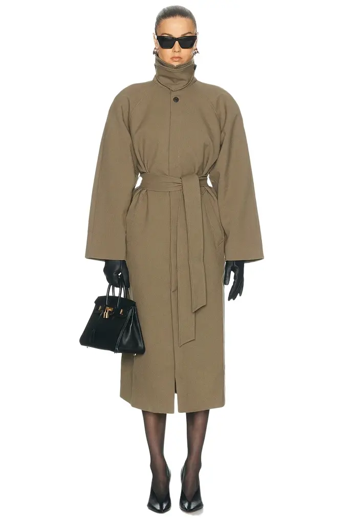 Keldan Classic Suiting Trench Coat Keldan Classic Suiting Trench Coat