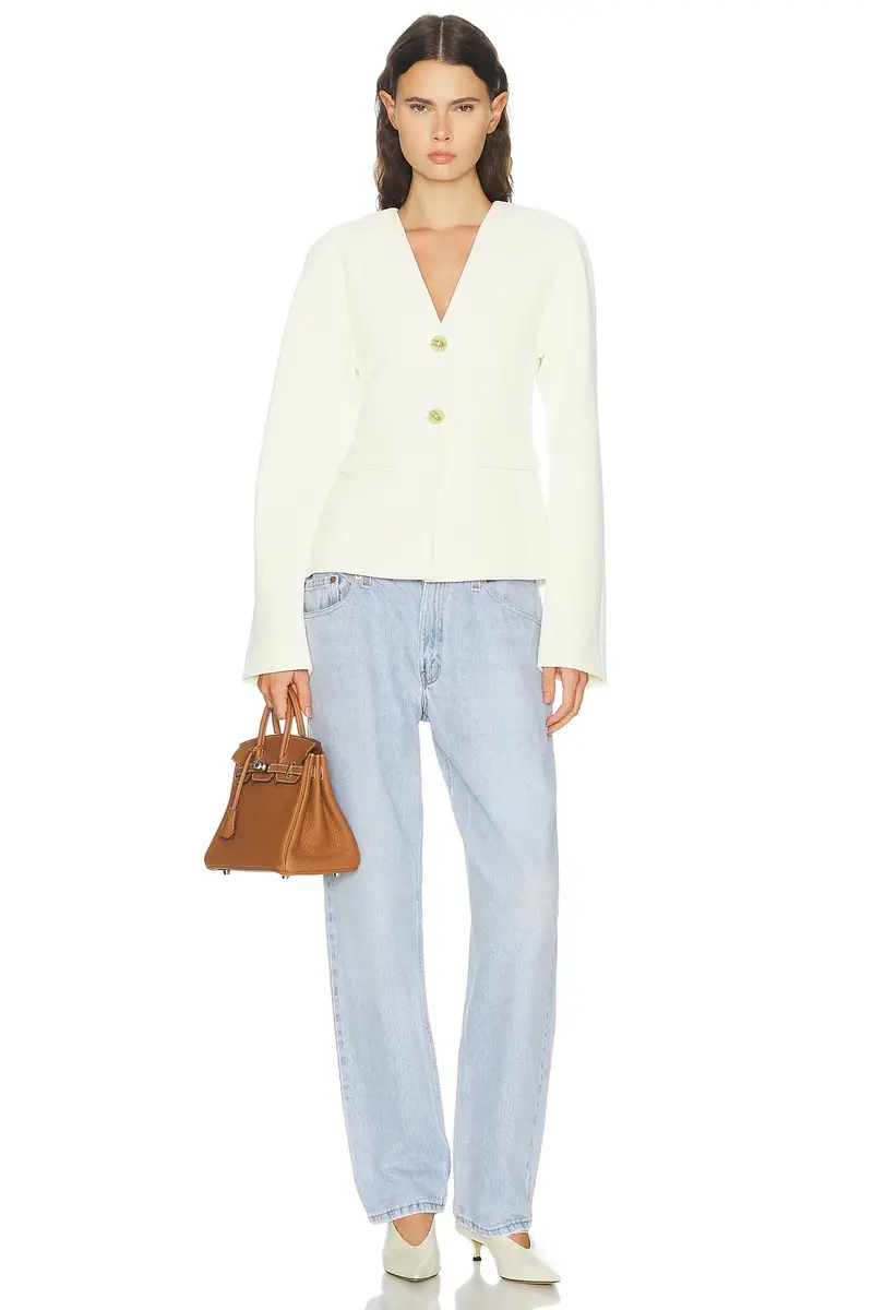 EAVES Gal Crepe Blazer | Thumbnail 4 EAVES Gal Crepe Blazer | Thumbnail 4