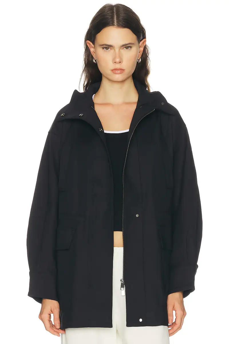 EAVES Mai Compact Suiting Parka Jacket | Thumbnail 2 EAVES Mai Compact Suiting Parka Jacket | Thumbnail 2