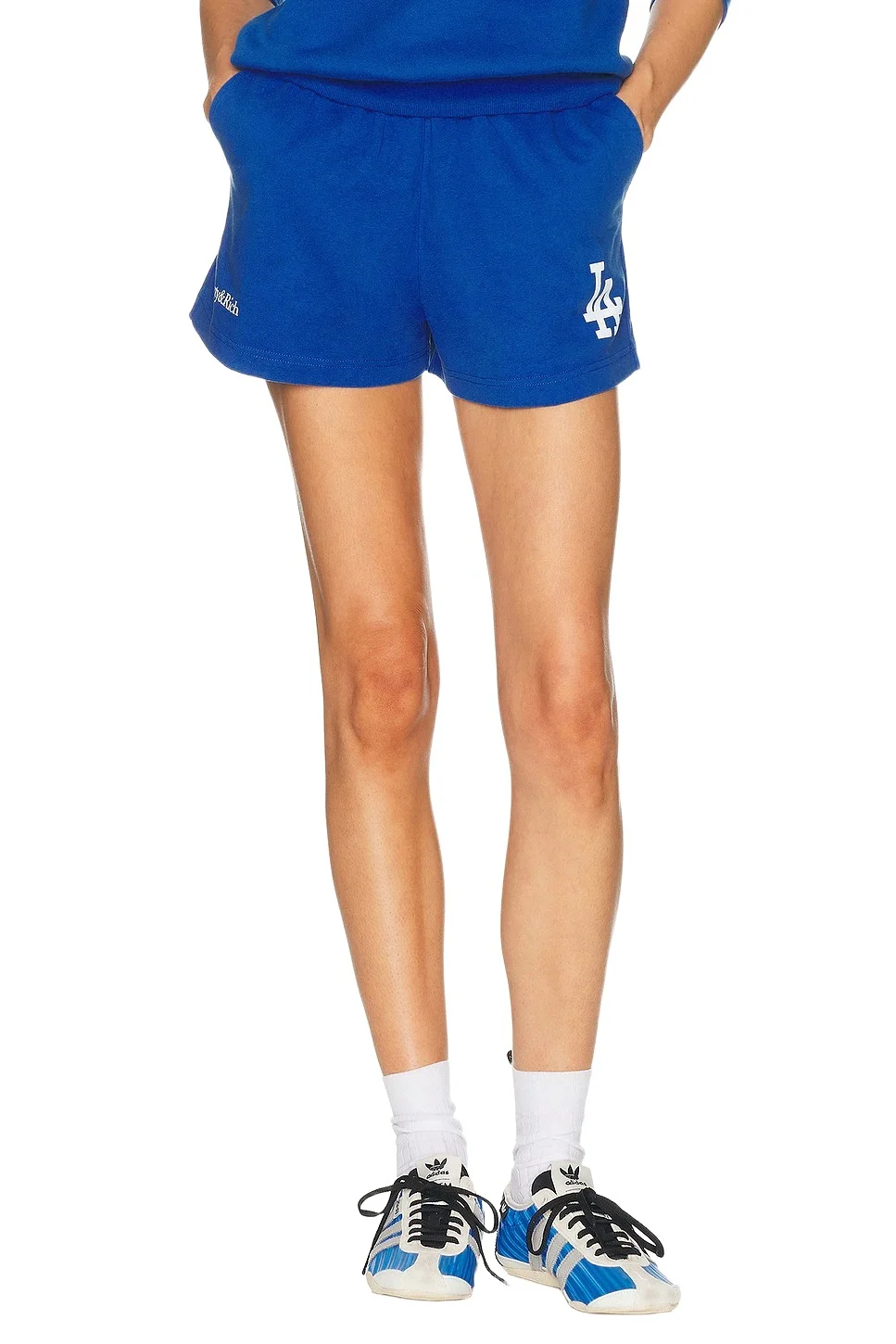 Sporty & Rich x Dodgers LA Serif Disco Short