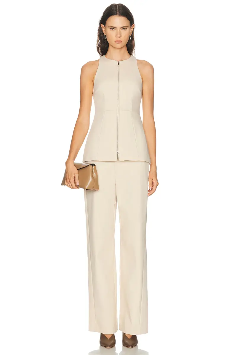EAVES Ari Compact Suiting Pant | Thumbnail 5 EAVES Ari Compact Suiting Pant | Thumbnail 5