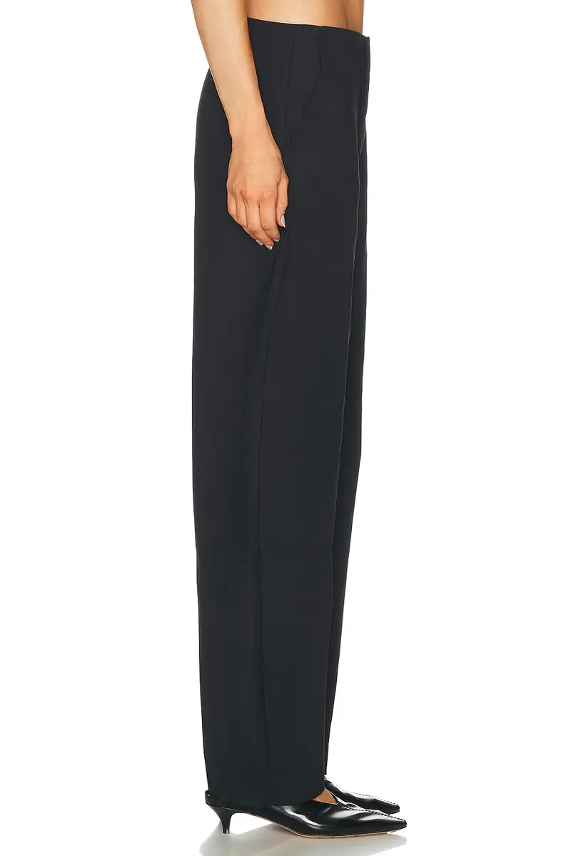 EAVES Low Rise Mai Sculptural Compact Suiting Pant | Thumbnail 3 EAVES Low Rise Mai Sculptural Compact Suiting Pant | Thumbnail 3