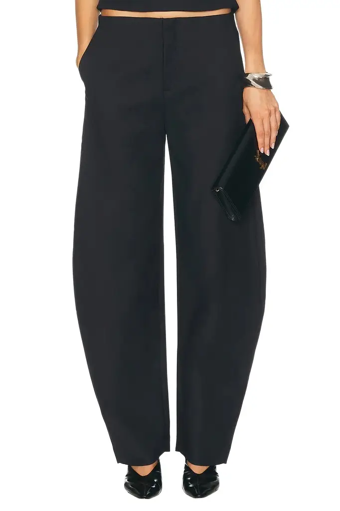 Low Rise Mai Sculptural Compact Suiting Pant