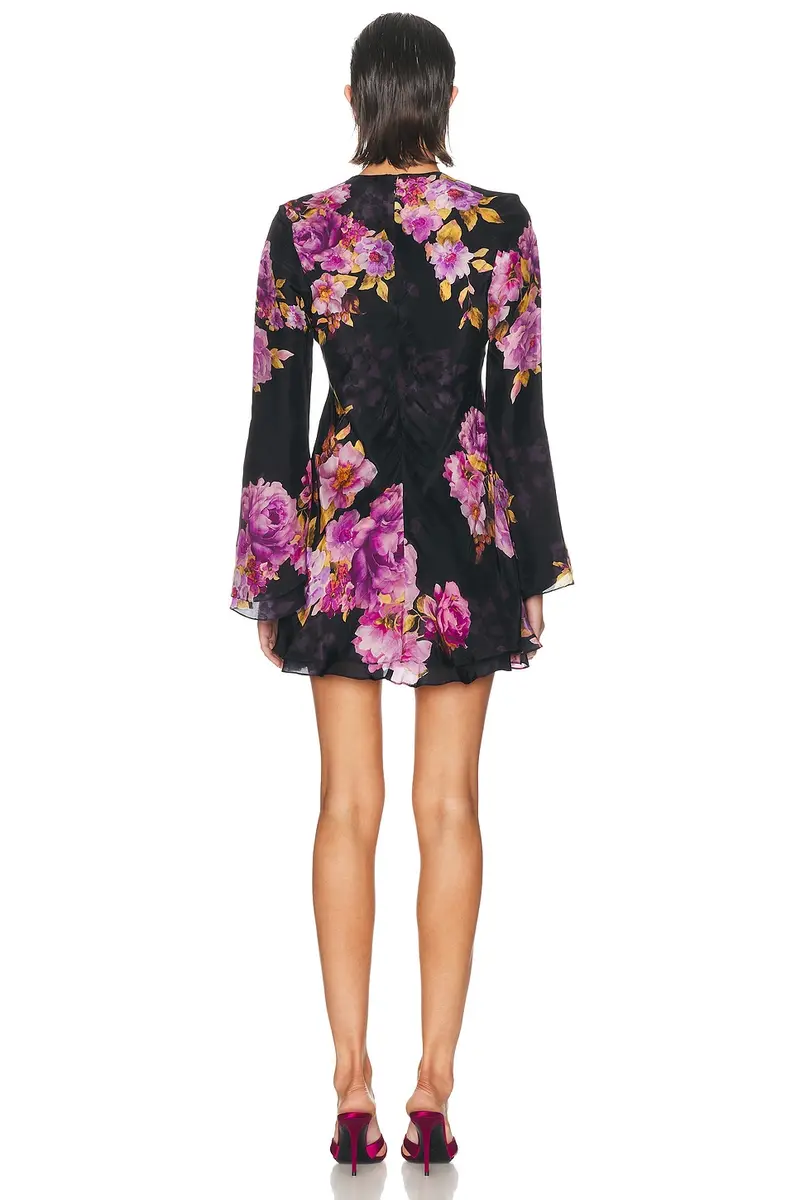 Hemant & Nandita Double Layer Mini Dress | Thumbnail 3 Hemant & Nandita Double Layer Mini Dress | Thumbnail 3