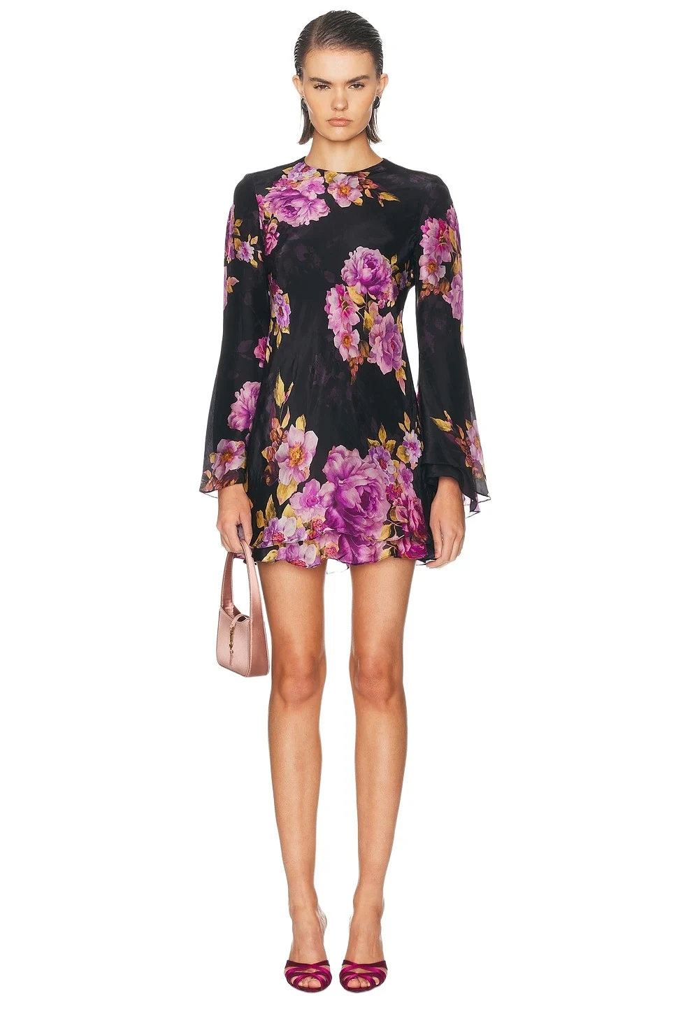 Hemant & Nandita Double Layer Mini Dress