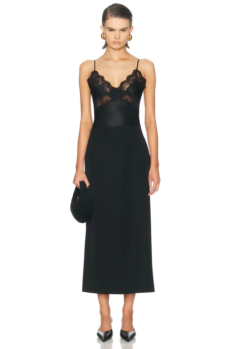 Sprwmn Paola Silk Cami Top | Thumbnail 4 Sprwmn Paola Silk Cami Top | Thumbnail 4
