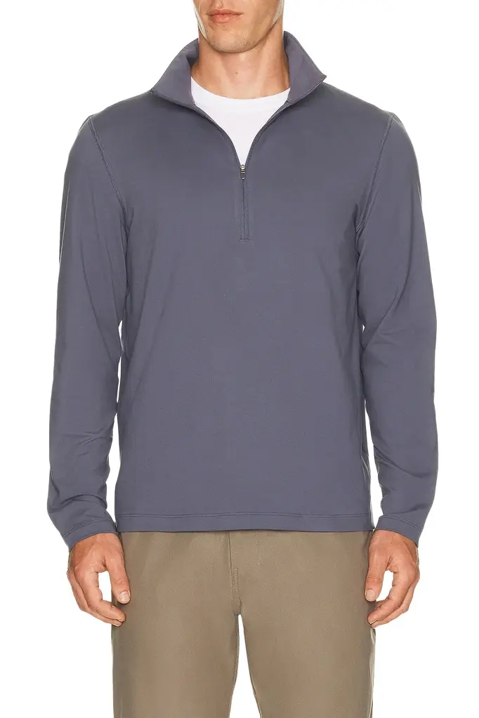 Soft Jersey Half Zip Sweater Soft Jersey Half Zip Sweater
