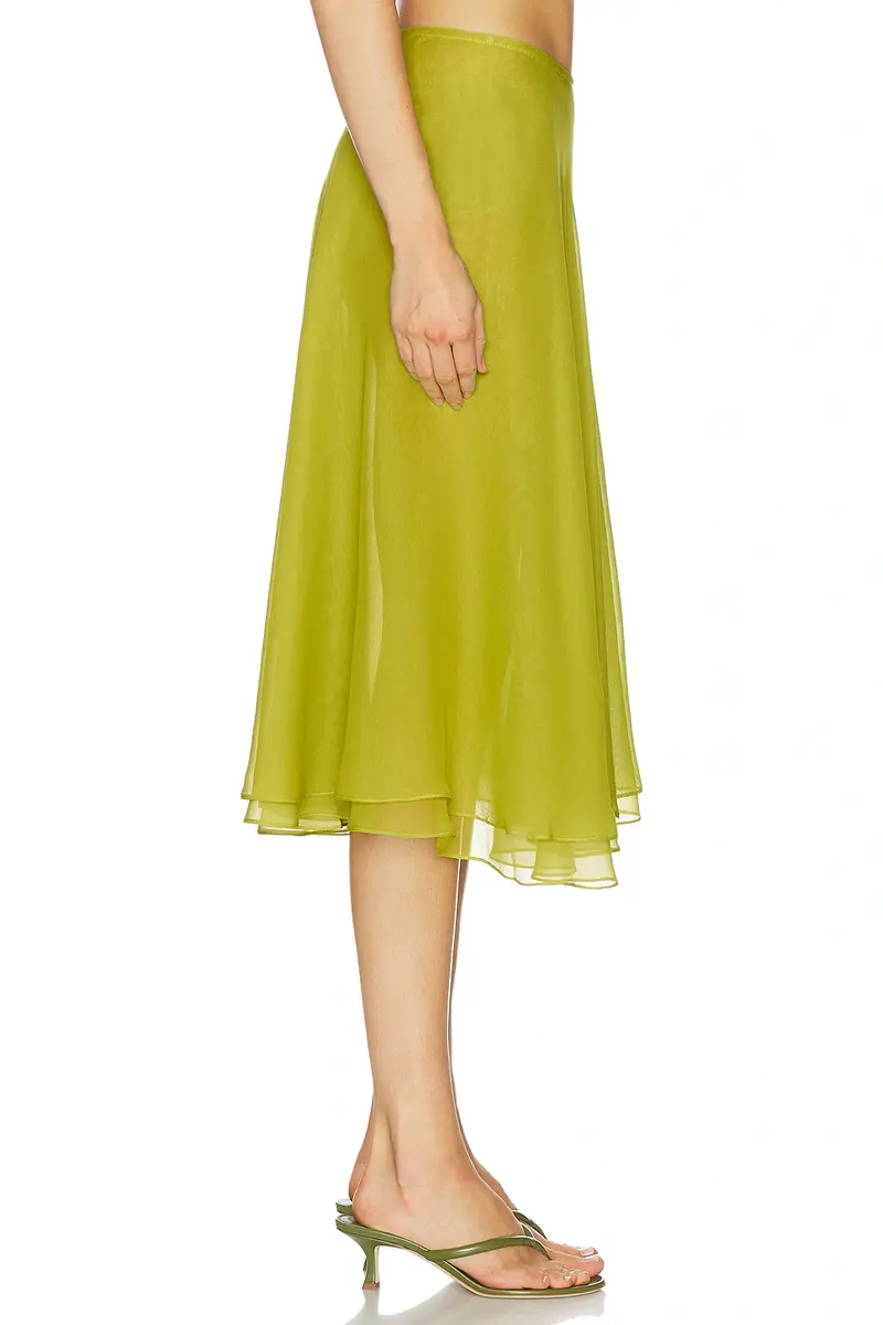 Tae Park Flowy Chiffon Skirt | Thumbnail 2 Tae Park Flowy Chiffon Skirt | Thumbnail 2