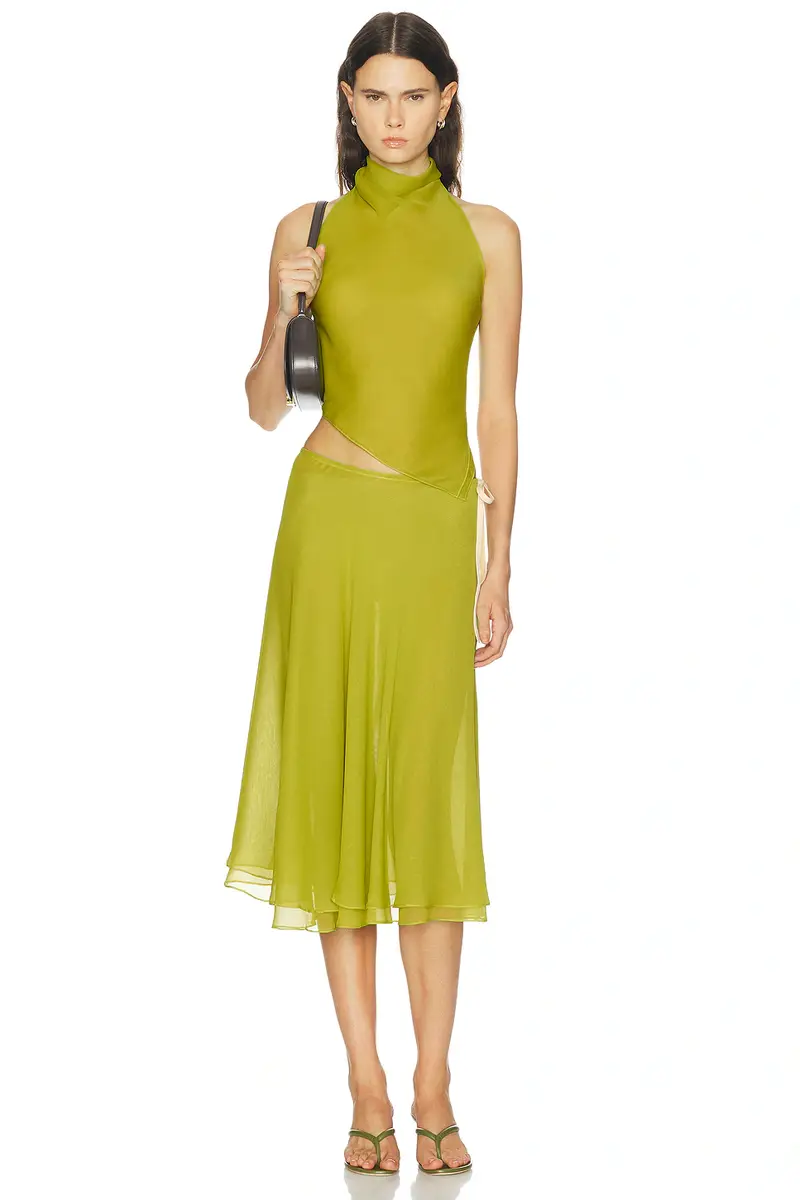 Tae Park Flowy Chiffon Skirt | Thumbnail 5 Tae Park Flowy Chiffon Skirt | Thumbnail 5