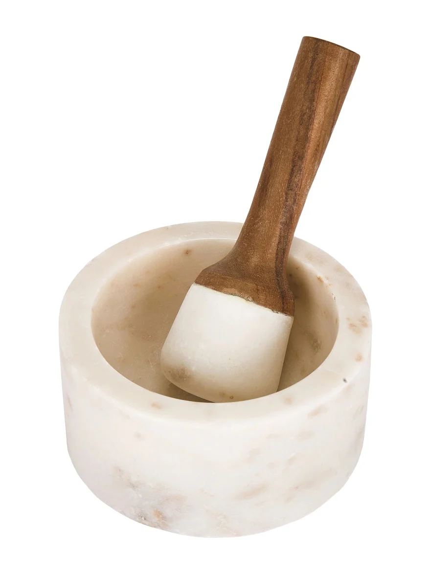 Verve Culture Marble Mortar & Pestle