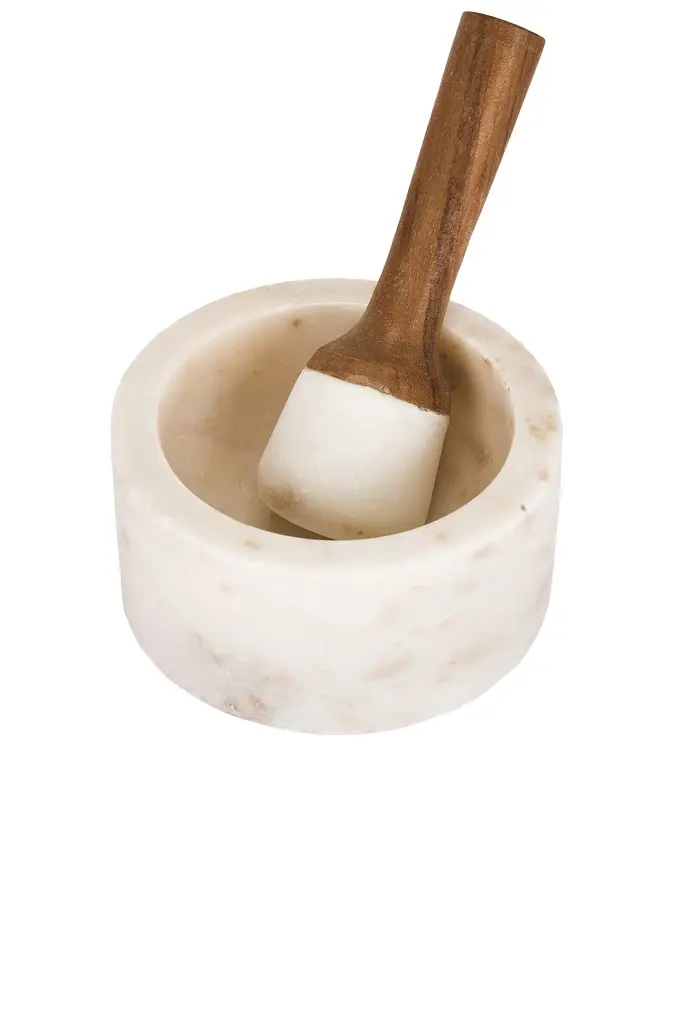 Verve Culture Marble Mortar & Pestle