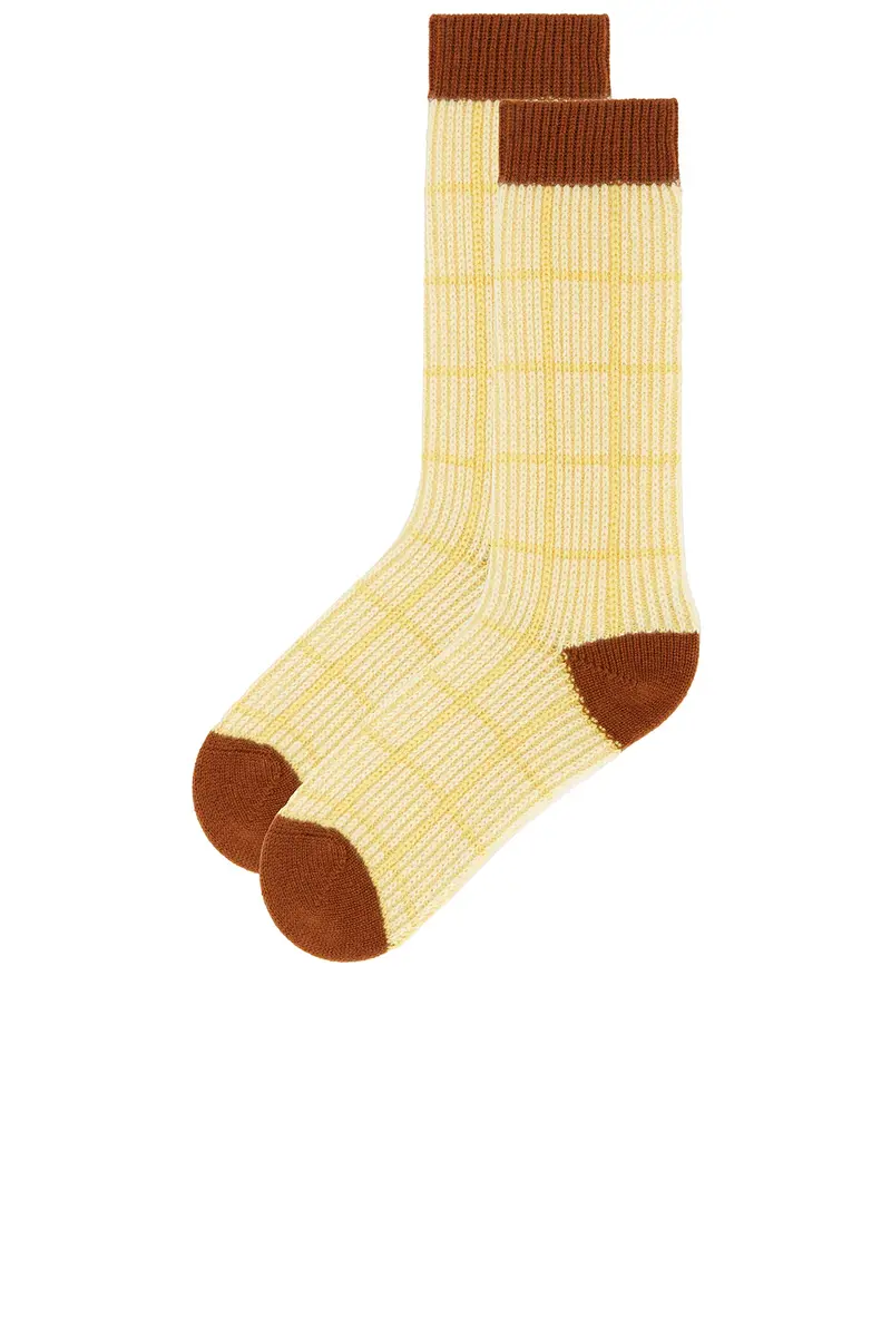 Guest In Residence The Checker Soft Sock | Thumbnail 2 Guest In Residence The Checker Soft Sock | Thumbnail 2