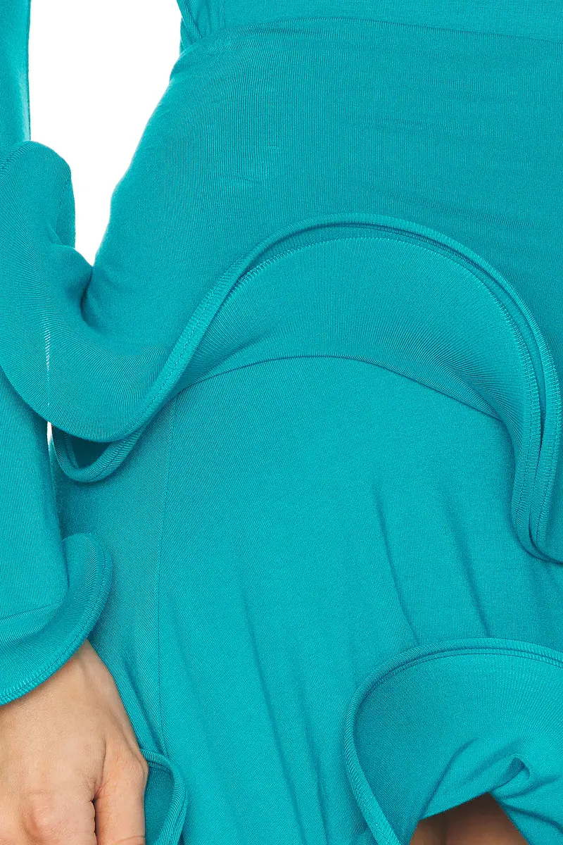 Sid Neigum Wave Hem Bamboo Mini Skirt | Thumbnail 6 Sid Neigum Wave Hem Bamboo Mini Skirt | Thumbnail 6