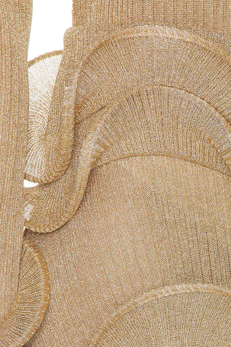Sid Neigum Wave Hem Bamboo Mini Skirt | Thumbnail 6 Sid Neigum Wave Hem Bamboo Mini Skirt | Thumbnail 6