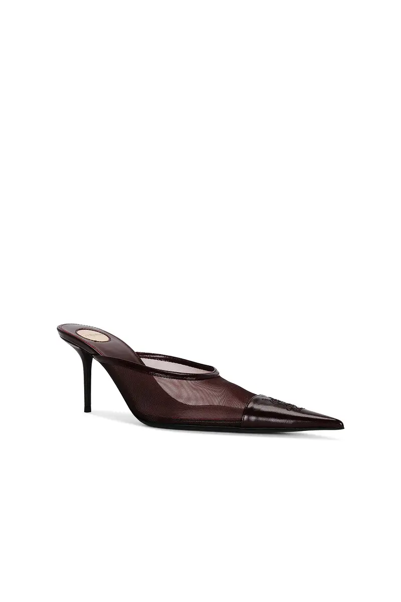 Saint Laurent Thierry On Pump Mule | Thumbnail 2 Saint Laurent Thierry On Pump Mule | Thumbnail 2