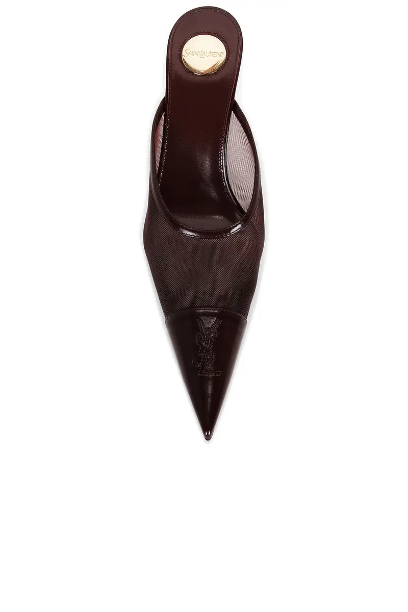 Saint Laurent Thierry On Pump Mule | Thumbnail 4 Saint Laurent Thierry On Pump Mule | Thumbnail 4