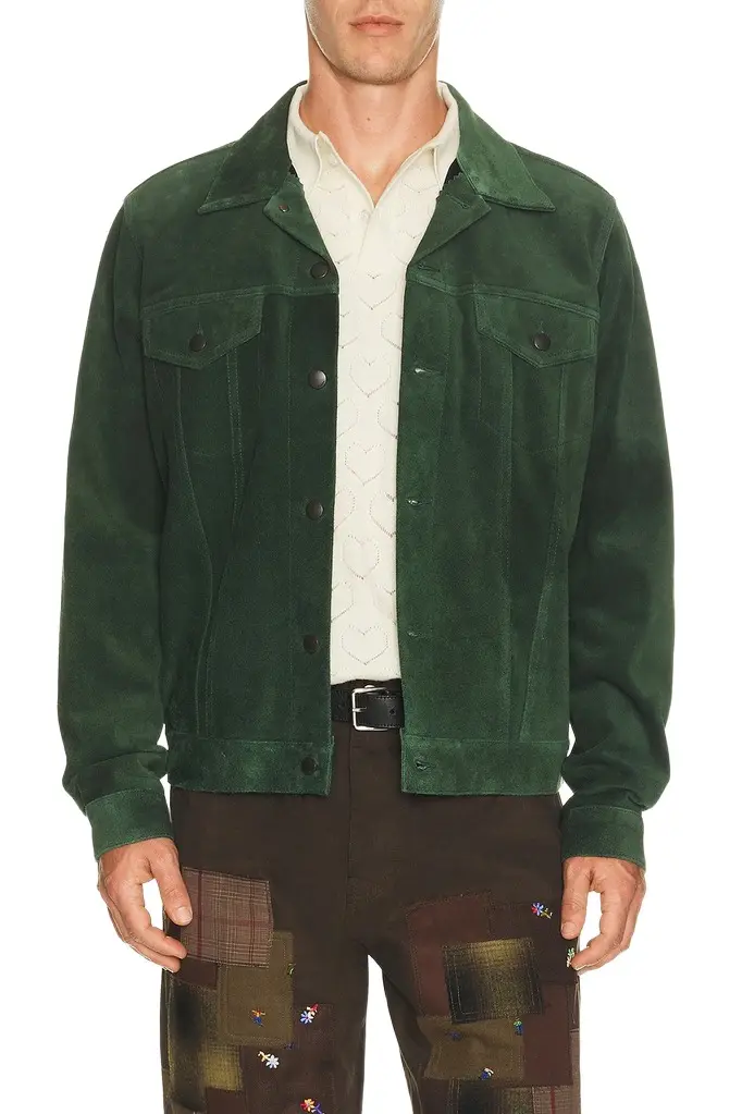 Suede Trucker Jacket Suede Trucker Jacket
