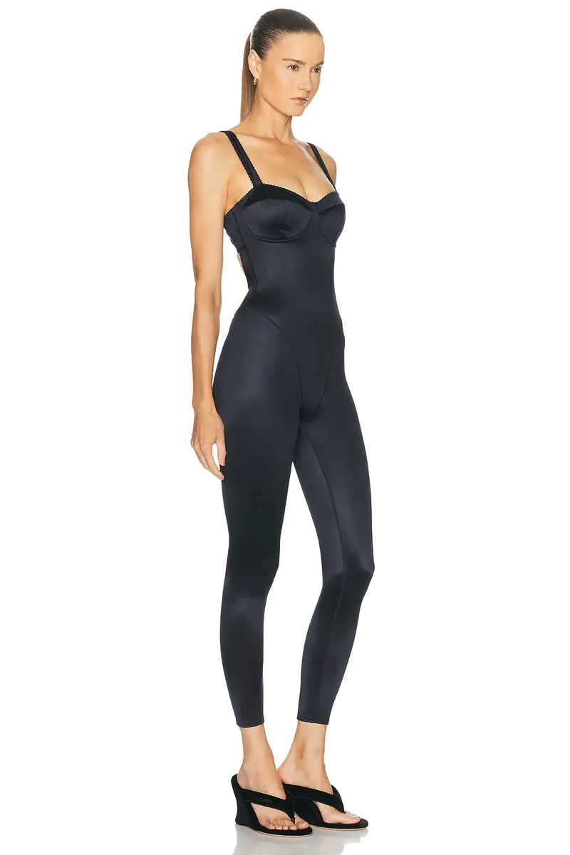 NikeSKIMS Shine Texture One Piece Jumpsuit | Thumbnail 2 NikeSKIMS Shine Texture One Piece Jumpsuit | Thumbnail 2