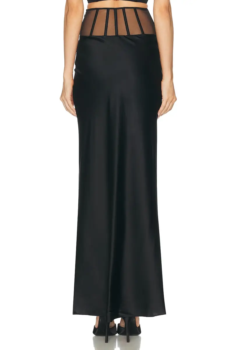 Kiki de Montparnasse Illusion Long Skirt | Thumbnail 4 Kiki de Montparnasse Illusion Long Skirt | Thumbnail 4