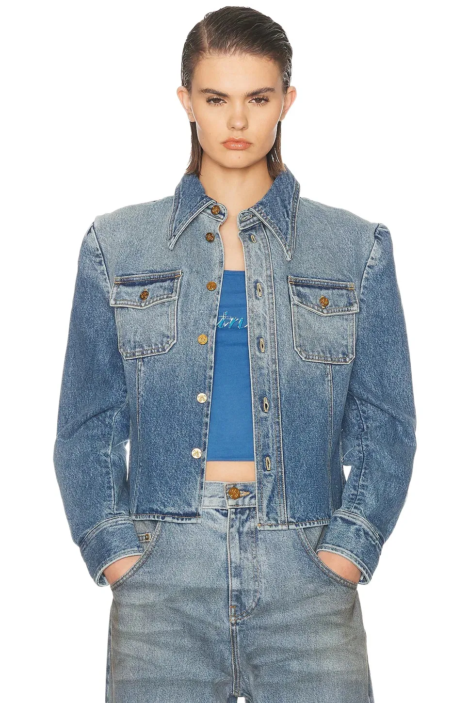 Willy Chavarria Chavela Button Down Shirt