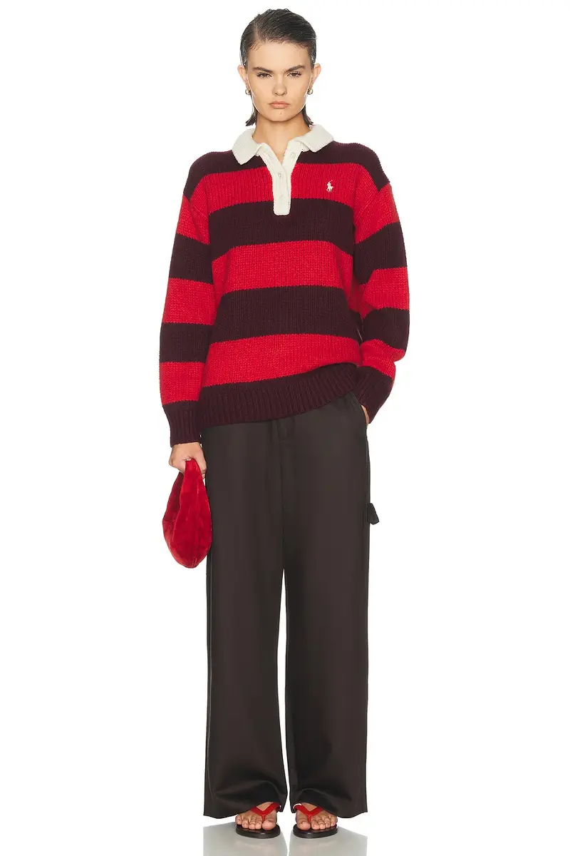 Polo Ralph Lauren Long Sleeve Rugby Sweater | Thumbnail 4 Polo Ralph Lauren Long Sleeve Rugby Sweater | Thumbnail 4