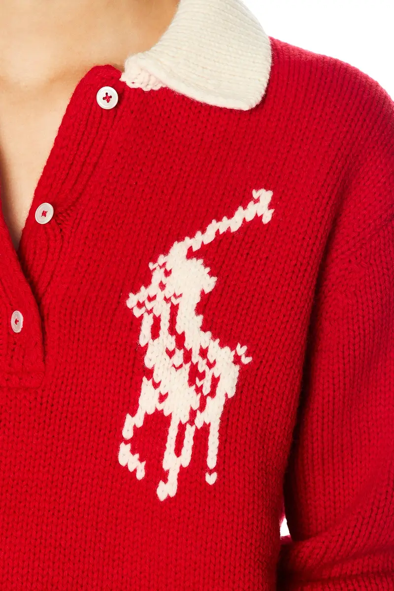 Polo Ralph Lauren Long Sleeve Polo Sweater | Thumbnail 5 Polo Ralph Lauren Long Sleeve Polo Sweater | Thumbnail 5